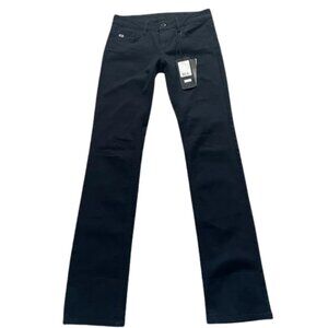 NWT Escada Sport Women’s Black Skinny Denim Jeans with Swarovski Elements Size 6